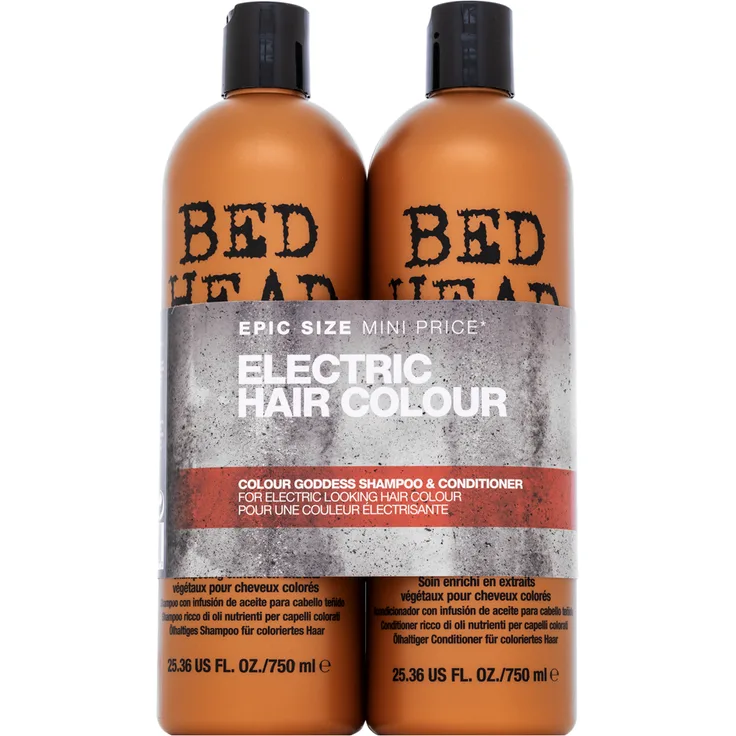 Tigi Bed Head Colour Goddess Shampoo & Conditioner Shampoo und Conditioner für gefärbtes Haar 750 ml + 750 ml