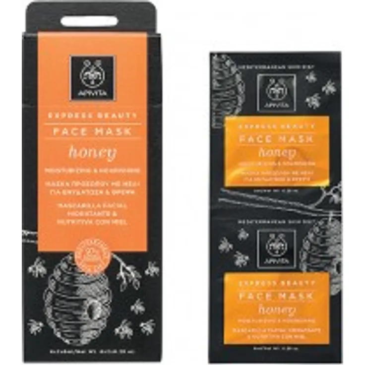 Apivita Face Mask with Honey 16 ml, für alle Hauttypen