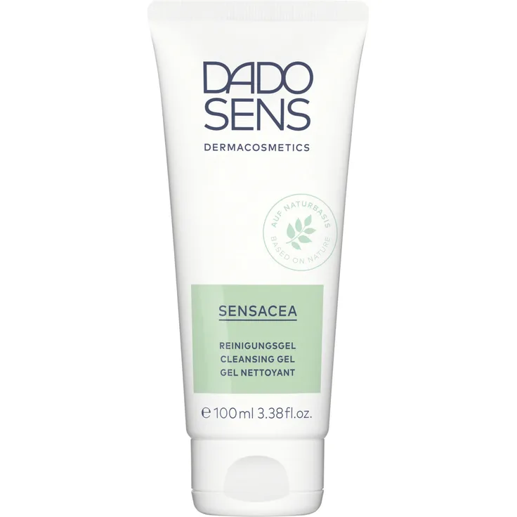 Dado Sens Sensacea Reinigungsgel 100 ml, beruhigt irritierte Haut, für hypersensible Haut geeignet 