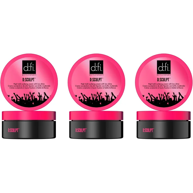 d:fi D:Sculpt Styling Creme starker Halt 3 x 75 g