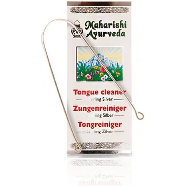 Maharishi Ayurveda Zungenreiniger versilbert Zungenreiniger