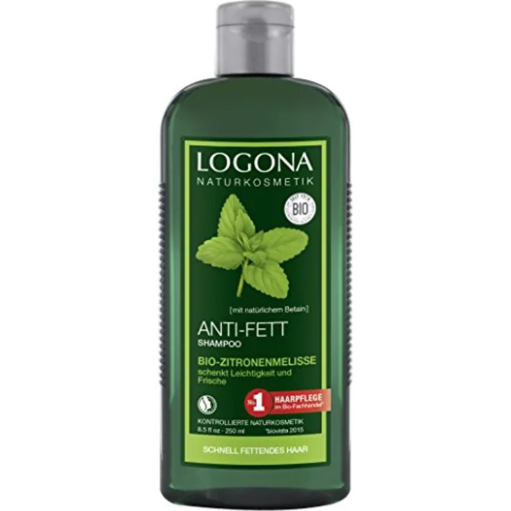 Logona Anti-Fett Shampoo Zitronenmelisse 250 ml 