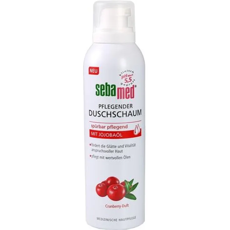 SEBAMED pflegender Duschschaum mit Jojobaöl 200 ml