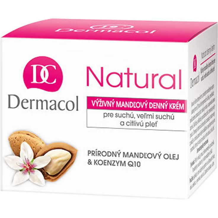Dermacol Natural Almond Tagescreme Für Trockene Haut 50 ml Tagespflege für Damen und Herren