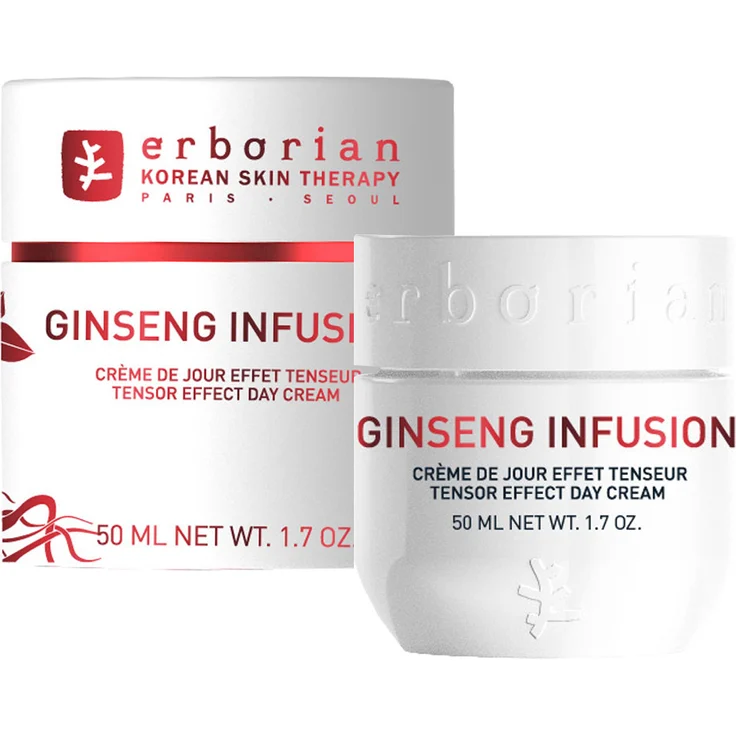 ERBORIAN Ginseng Infusion Gesichtscreme 50 ml mit pflegender Wirkung – Bild 1