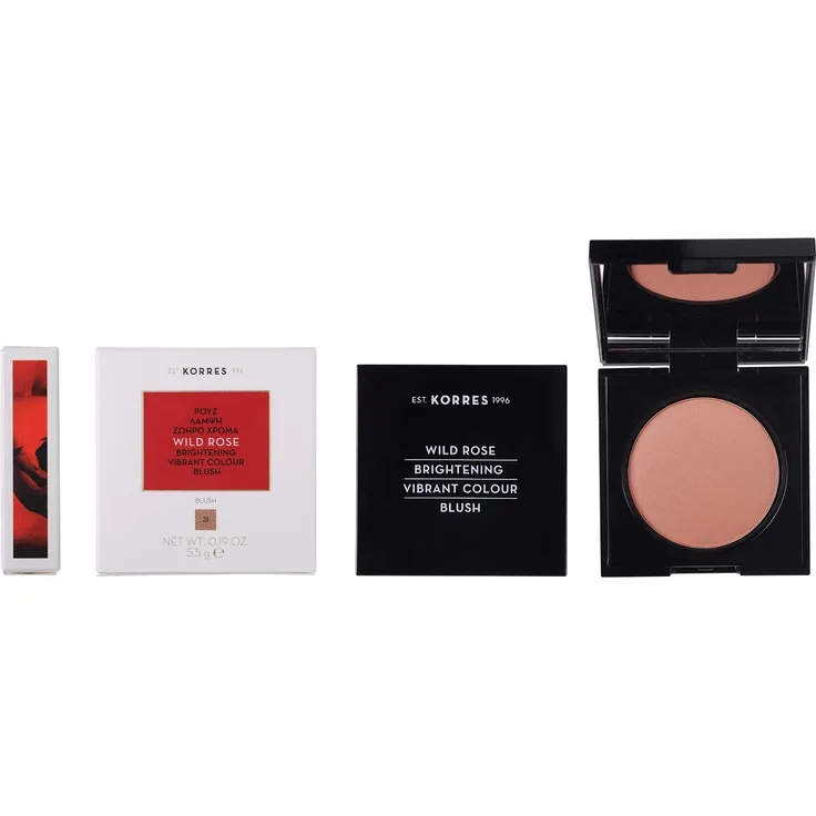 Korres Make-up Wild Rose Brightening Vibrant Color Blush 31 Light Bronze schimmerndes Finish