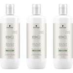 Schwarzkopf BC Scalp Genesis Soothing Shampoo 3 x 1000 ml Wirkung: Pflege