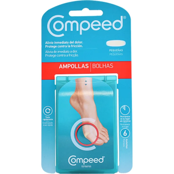 AMPOLLAS pequeñas 6 apósitos