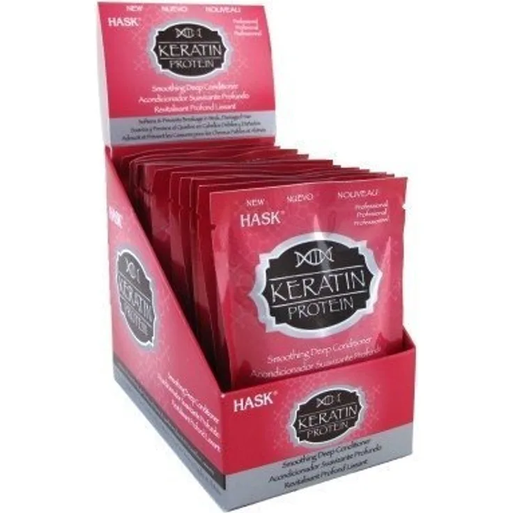 Hask Keratin Protein Smoothing Deep Conditioner Maske 50 ml