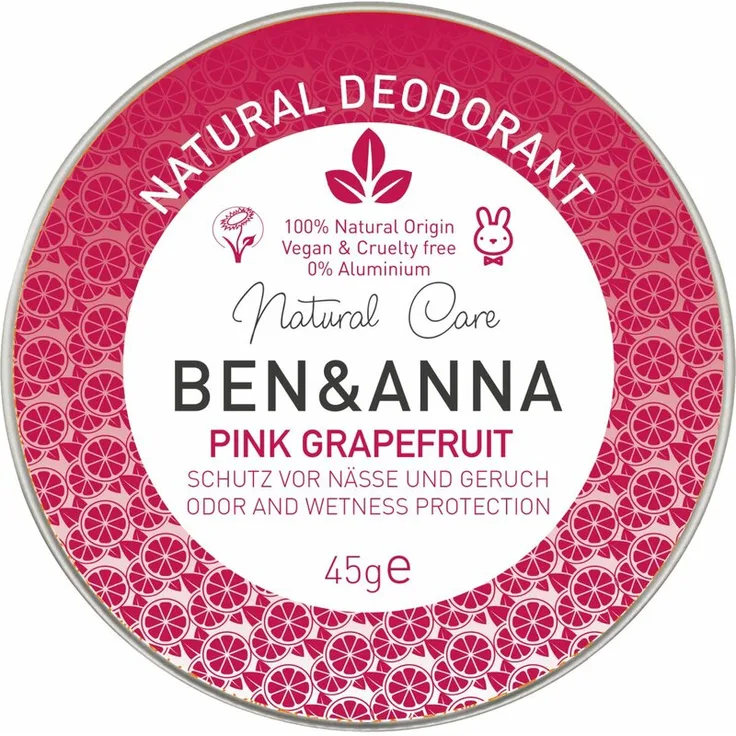 Deodorantcream Jar - Pink grapefruit 45 g 