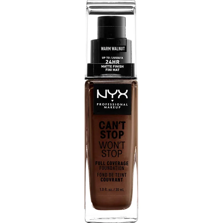 NYX Professional Make-up Can't Stop Won't Stop Warm Walnut 30 ml – Bild 1