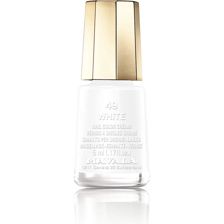 MAVALA Nagellack 49 White 5 ml – Bild 1