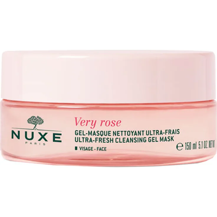 Nuxe Very Rose Ultra Fresh Cleansing gel Mask, für eine gepflegte Haut