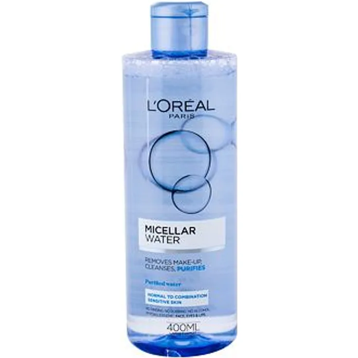 L'Oreal Paris Micellar Water Mizzelarwasser Für Empfindliche, Normale Haut Und Mischhaut 400 ml