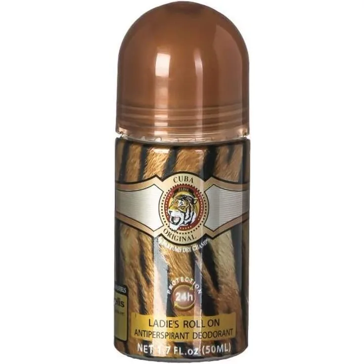 Cuba Jungle Tiger Perfumed Deodorant Roll-On 50 ml