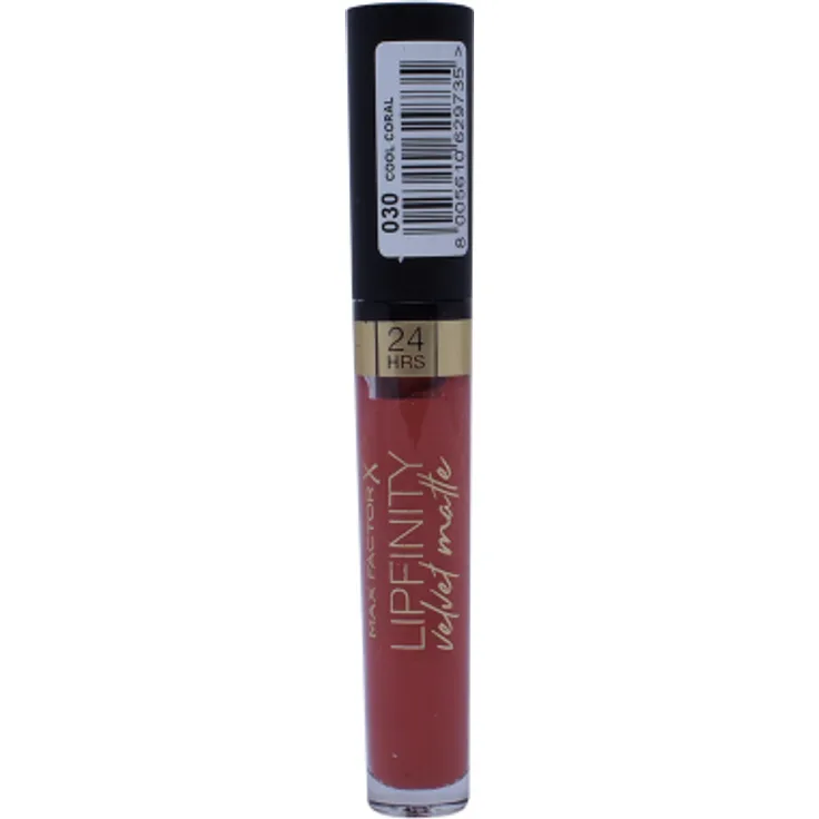 Max Factor Lipfinity Velvet Matte Lippenstift 030 Cool Coral 3.5 ml