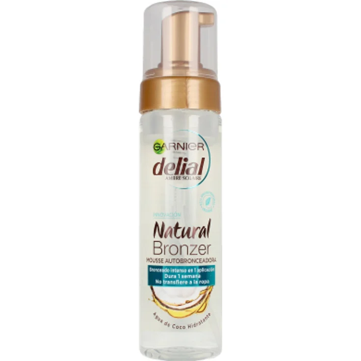NATURAL BRONZER mousse autobronceadora 200 ml