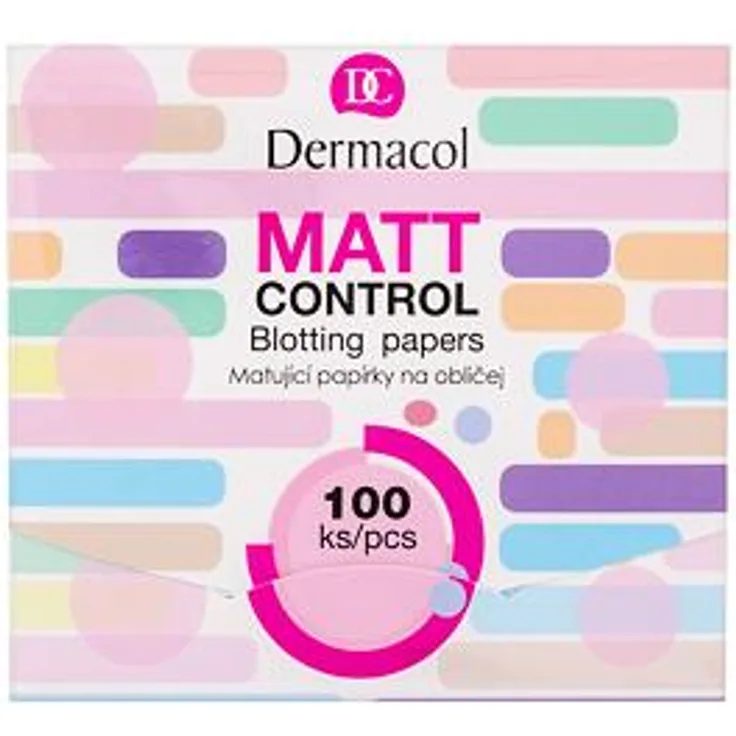Dermacol Matt Control Mattierendes Gesichtspapier 100 ml, für Damen und Herren 