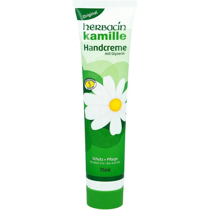 Herbacin Kamille Handcreme Original Tube 75 ml – Bild 1