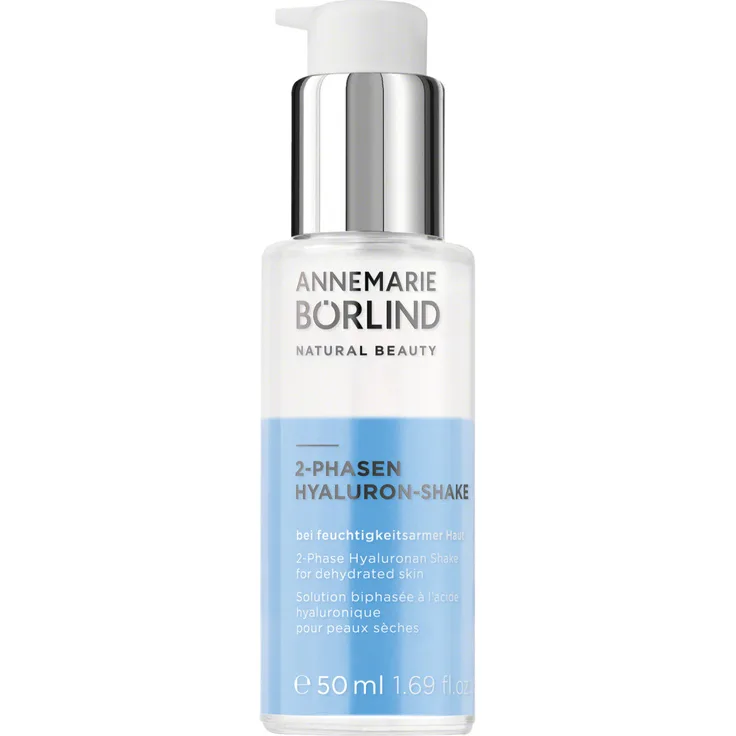 Annemarie Börlind 2-Phasen Hyaluron Shake 50 ml, mit Anti-Aging Wirkung für eine straffe Haut