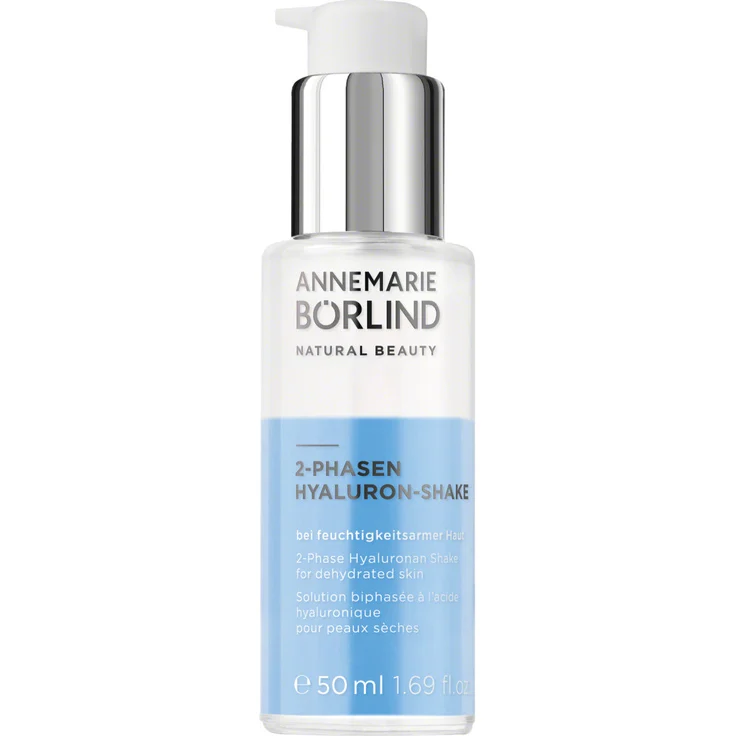 Annemarie Börlind 2-Phasen Hyaluron Shake 50 ml, mit Anti-Aging Wirkung für eine straffe Haut – Bild 1