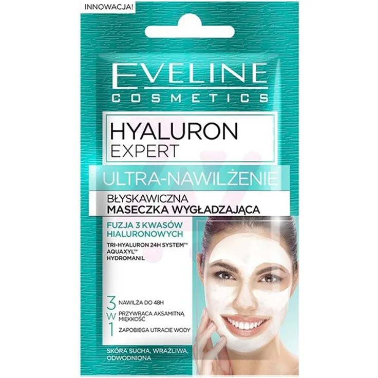Eveline Hyaluron Expert GläTtende Maske 7 ml mit pflegender Wirkung