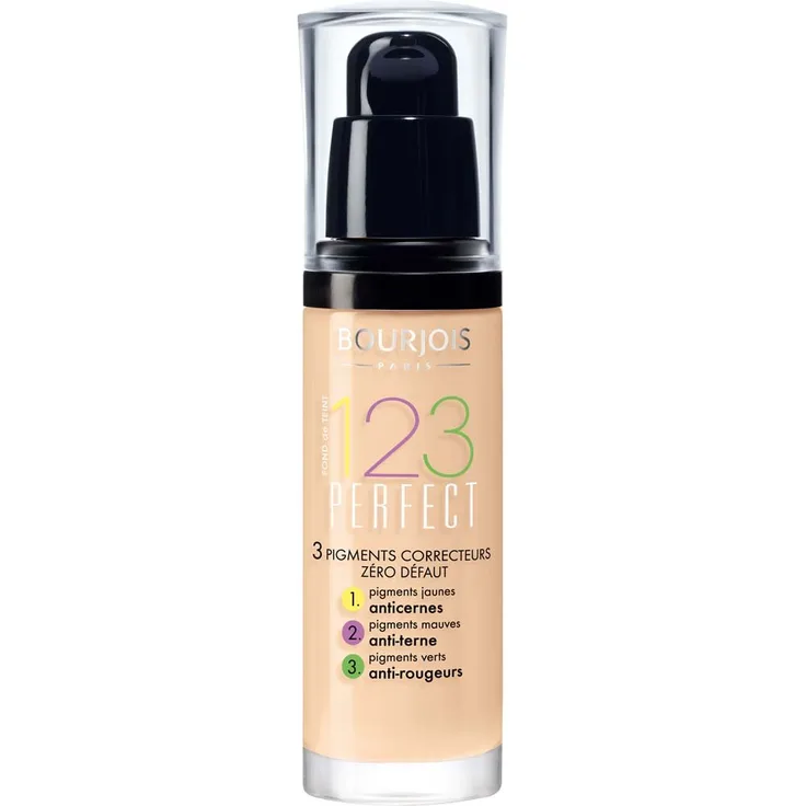 Bourjois Paris 123 Perfect Foundation 16 Hour 52 Vanille 30 ml