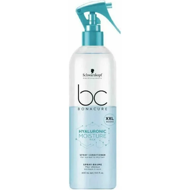 Schwarzkopf BonaCure Hyaluronic Moisture Kick Spray Conditioner 400 ml