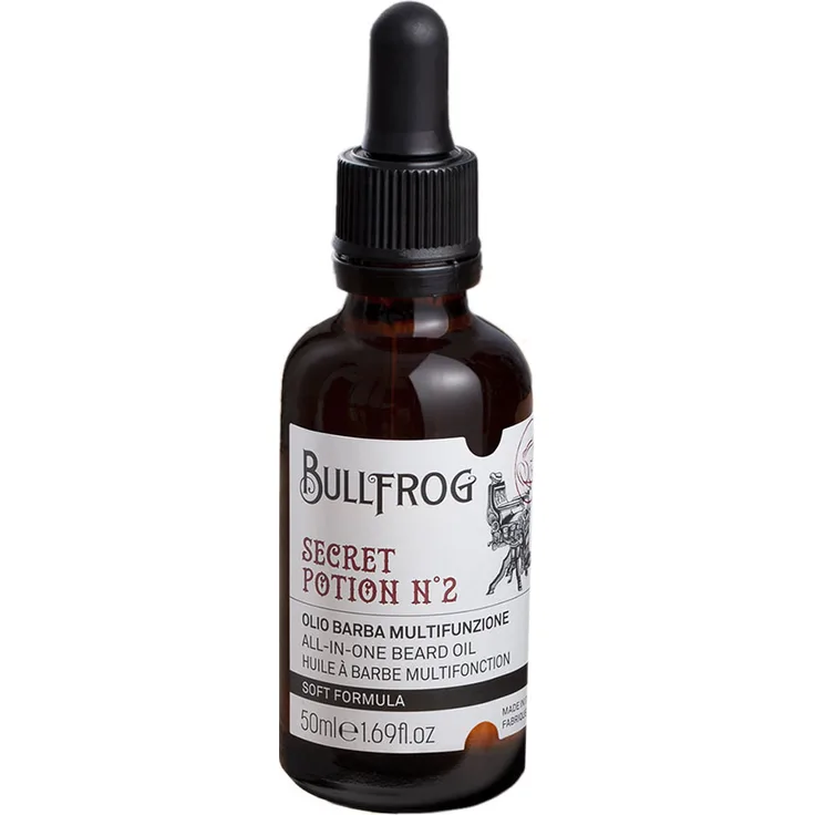 Bullfrog All-in-One Beard Oil Secret Potion N.2 50 ml für einen gepflegten Bart