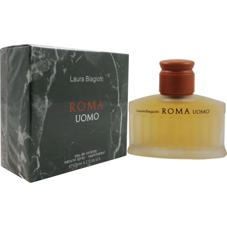 Laura Biagiotti Roma Uomo Eau de Toilette (EdT) Herrenduft 125 ml Duftfamilie: holzig, orientalisch – Bild 2