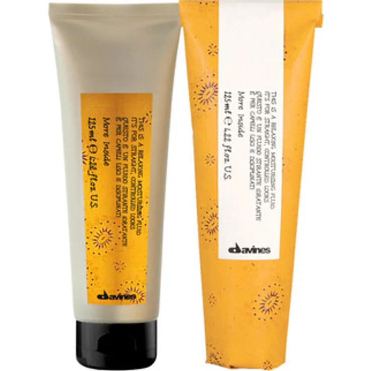 Davines More Inside Straight & Shine This Is A Relaxing Moisturizing Fluid Hold 1 125 ml, Glanz