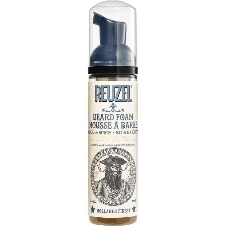 Reuzel Beard Foam Wood & Spice 70 ml, für Herren empfohlen