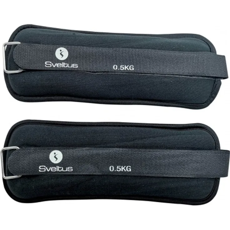 Sveltus Handgelenk- und Knöchelgewicht Neopren 2 x 0,5 kg
