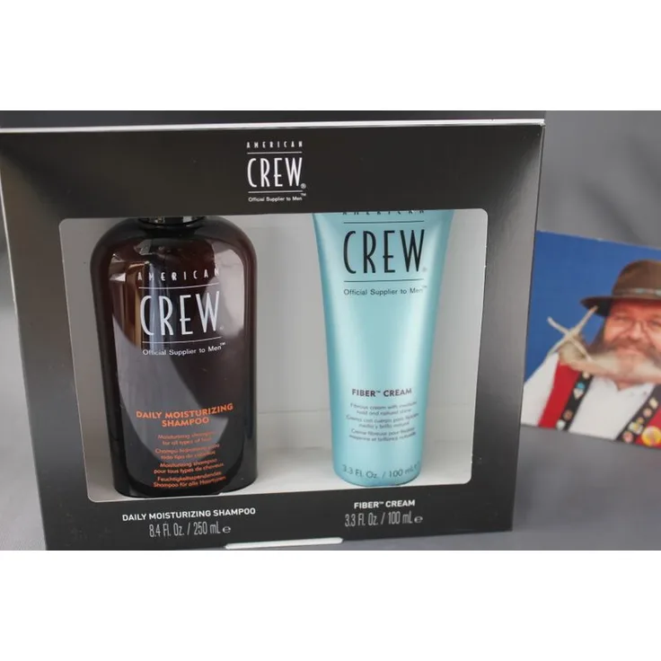 American Crew grooming Kit Shampoo + Fiber Cream