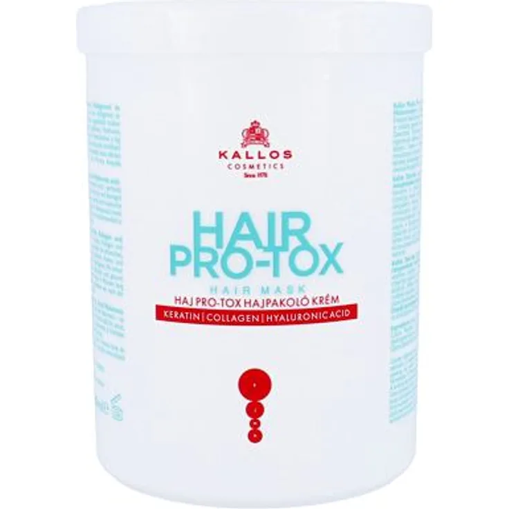 Kallos Cosmetics Hair Pro-Tox Haarmaske Für geschädigtes Haar 1000 ml