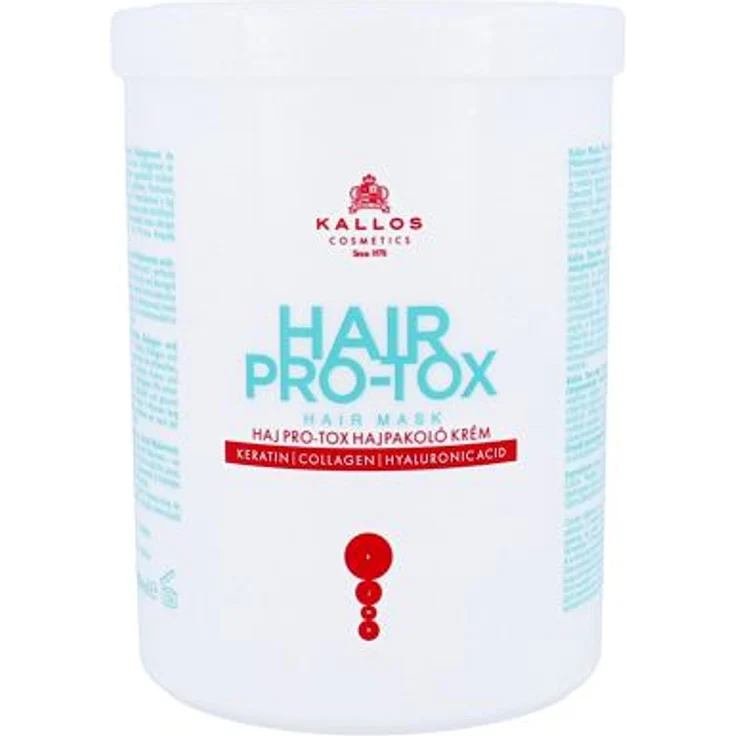 Kallos Cosmetics Hair Pro-Tox Haarmaske Für geschädigtes Haar 1000 ml – Bild 1