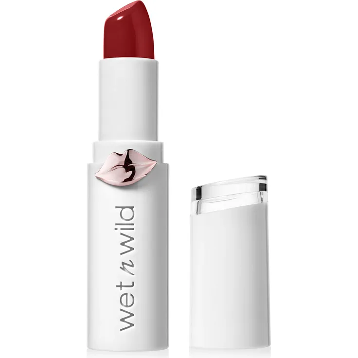 Wet N Wild Lippenstift - Megalast Lipstick Mit Intensiv glänzenden Farben, Crimson Crime 3,3 g