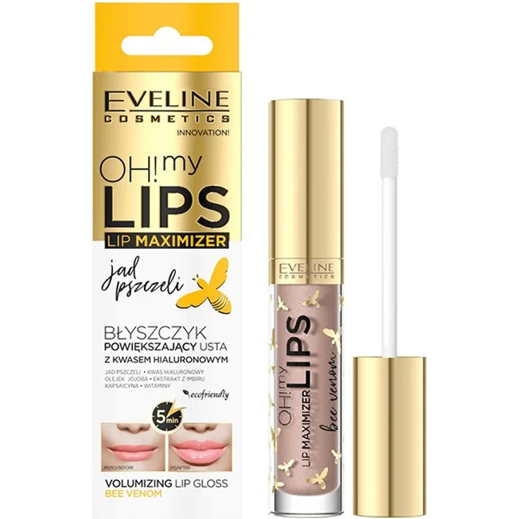 Eveline Oh My Lips Lip Maximizer Lipgloss Bienengift 4,5 Ml