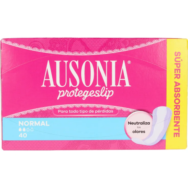 Ausonia protegeslip normal 40 Stück Slipeinlagen Damenhygiene