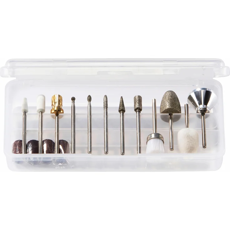 Promed Ersatzschleifkörper Smartfile, Set, 12-St., inkl. Nylonbürste zur Reinigung der Schleifkörper