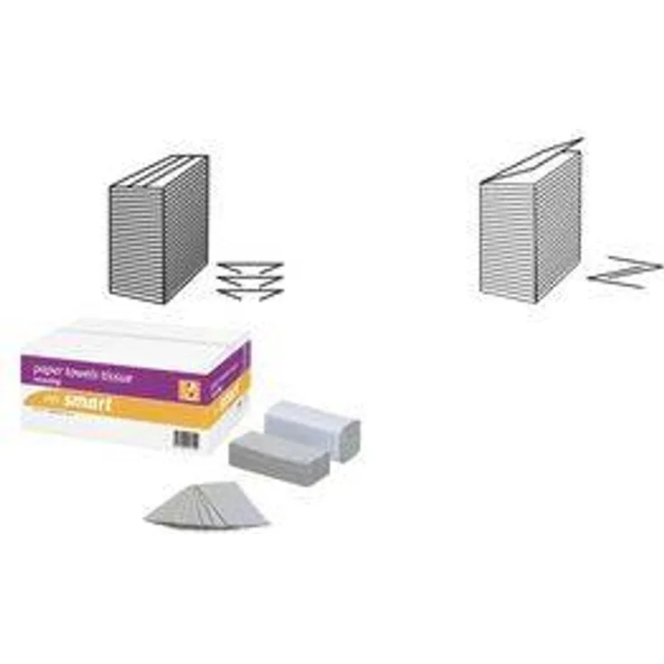 Wepa satino by wepa Handtuchpapier Smart, 250 x 230 mm, natur