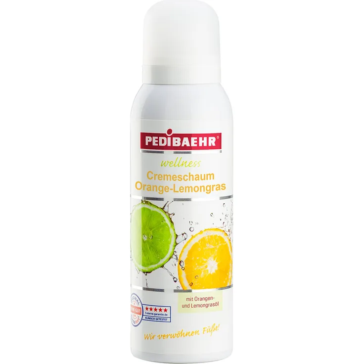 Pedibaehr Wellness Cremeschaum Orange-Lemongrass 125 ml