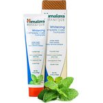 Himalaya Botanique Whitening Toothpaste Simply Peppermint 150 g, mit Whitening-Effekt für eine sanfte Zahnaufhellung