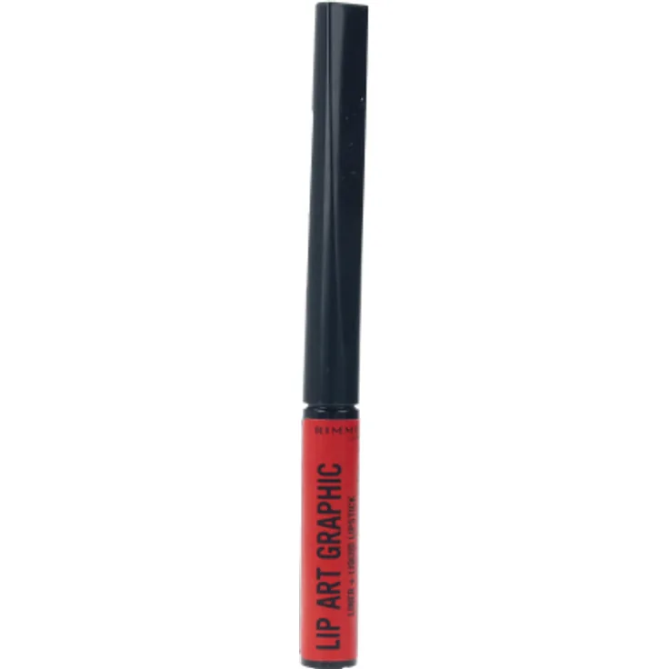 Rimmel London LIP ART GRAPHIC liner&liquid lipstick #610-hot spot 2 ml