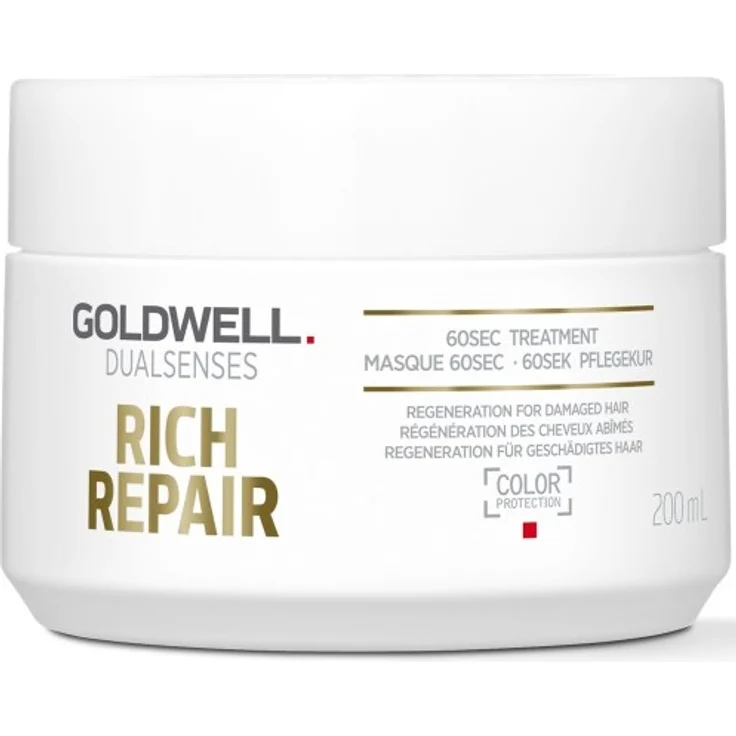 Goldwell Dualsenses Rich Repair 60sec Treatment Haarmaske 200 ml – Bild 1
