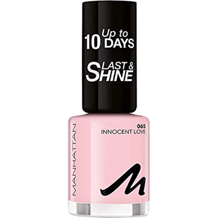 Manhattan Cosmetics Last und Shine Nagellack, Nr.65 Innocent Love, 10 ml