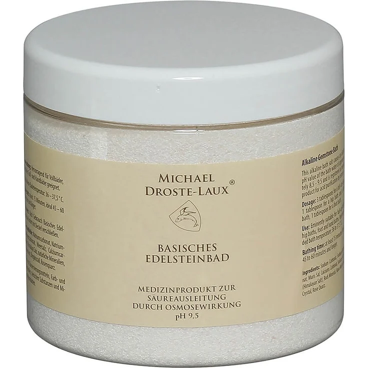 Droste-Laux Naturkosmetik - Basisches Edelsteinbad 900 g – Bild 1