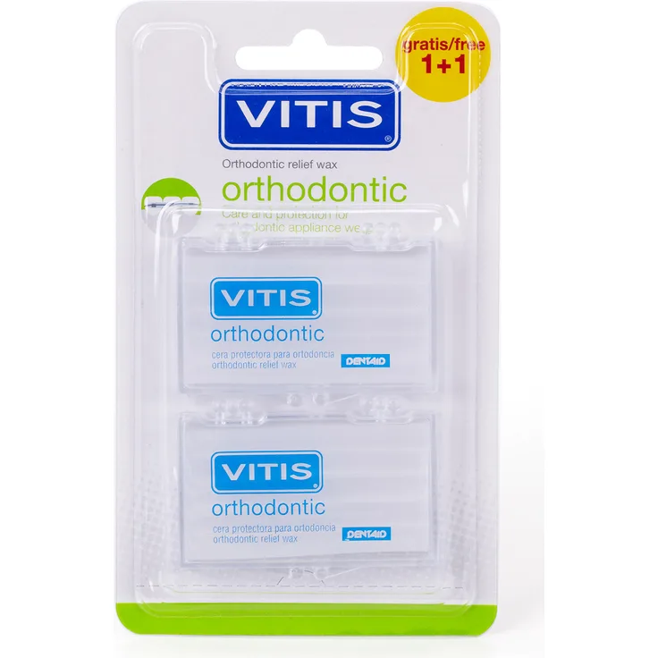 Vitis Orthodontic Wachs 10er-pack 2 x 5er Dentalwachs Schutz vor Aufscheuern