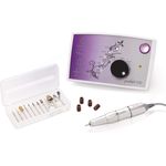 Promed the file 1130 elektrische Nagelfeile, Professioneller Nagelfräser inkl.18-teiligem Profizubehör für Nailart/Nageldesign, elektrisches Nagelfräser-Set für Maniküre/Pediküre, 30000 U/min