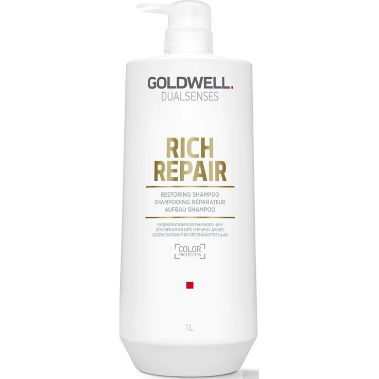 Dualsenses Rich Repair Restoring Shampoo für strapaziertes Haar reparierend und pflegend 1000 ml